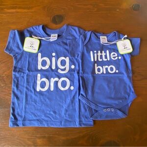 NWT Unordinary big. bro. & little. bro. Size Toddler 3 year & Toddler 3-6 months